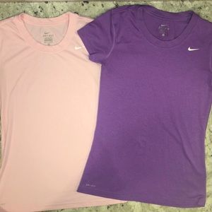2 dri-fit Nike shirts!